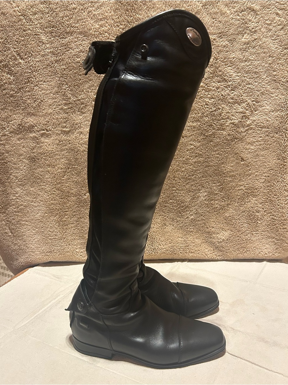 Classic Black Over-the-Knee Riding Boots